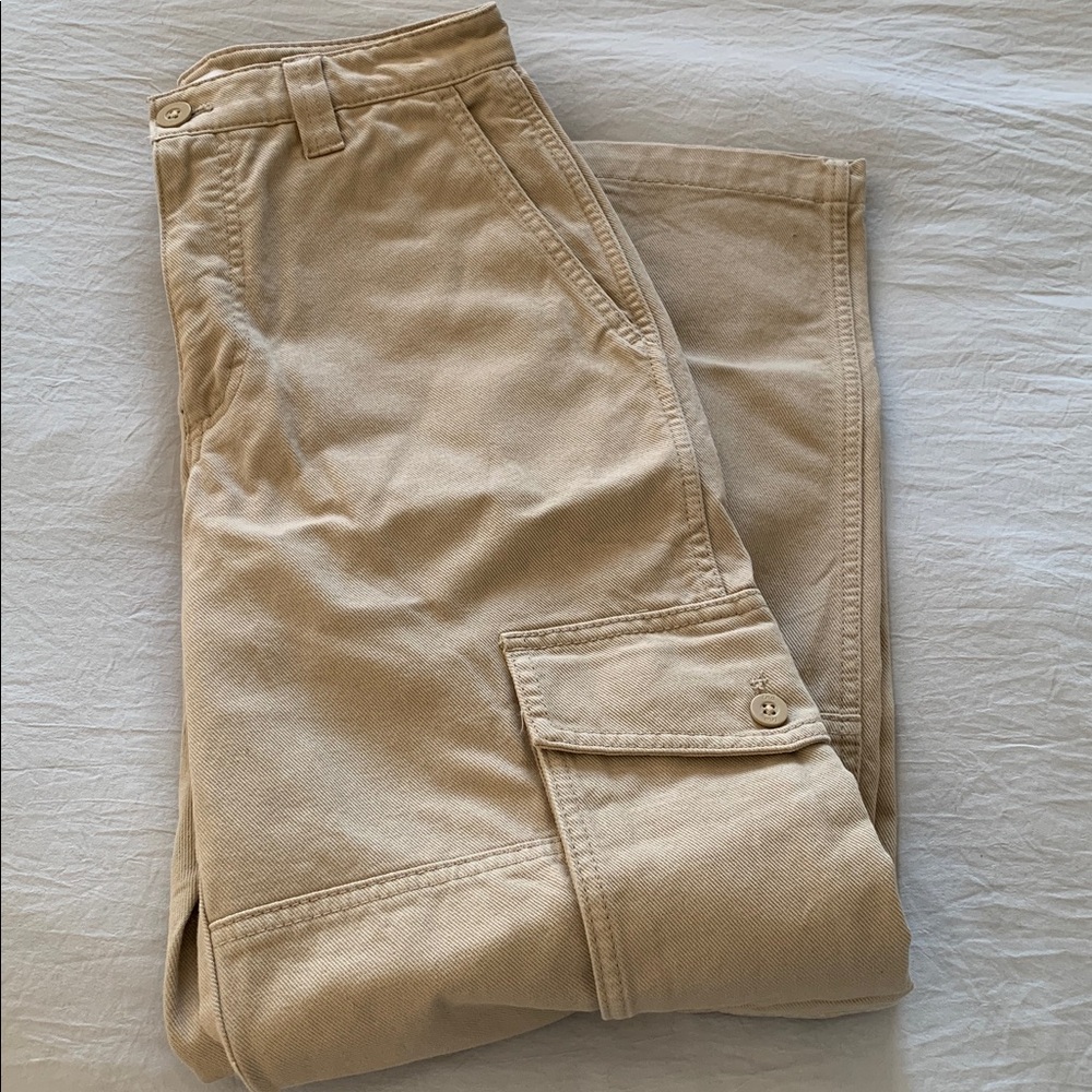 Tna Women's Tan Cargo Pants